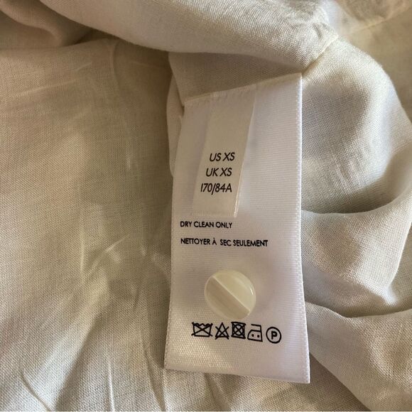 Anthropologie Flora Silk Blouse Balloon Sleeve XS Egyptian Boho Pattern - Picture 3 of 15